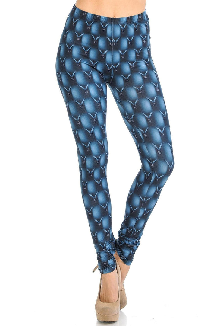 Creamy Soft Premium Women's Leggings Lavish Empress Regular Size, High Rise, Stretchy & Breathable, Comfortable Fit - by USA Fashion