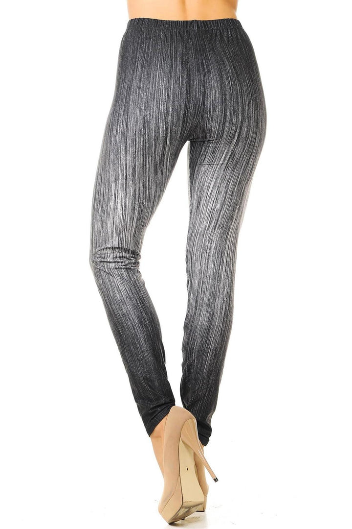 Creamy Soft Vintage Ombre Fade Leggings - Multi-Size
