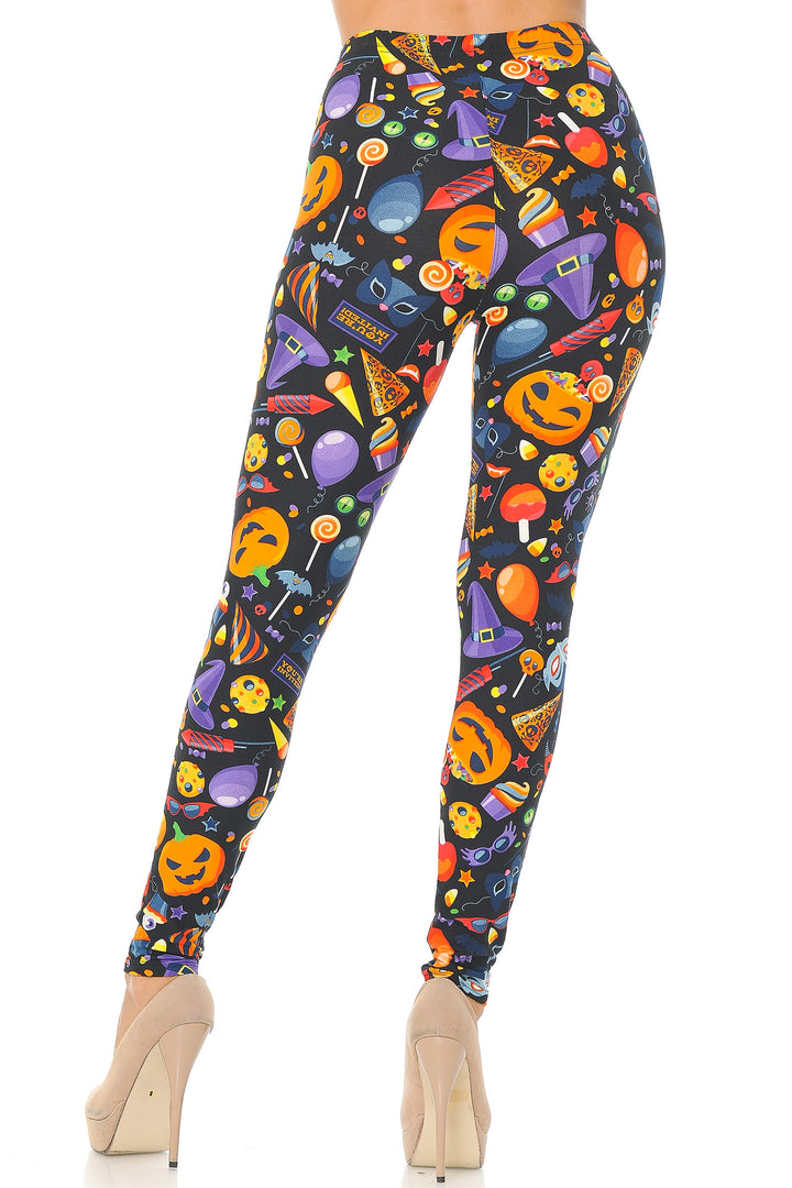 Buttery Smooth Halloween Medley Kids Leggings