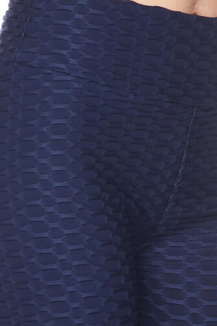 Scrunch Butt High Waisted Biker Shorts - Plus Size - 1XL 2XL 3XL