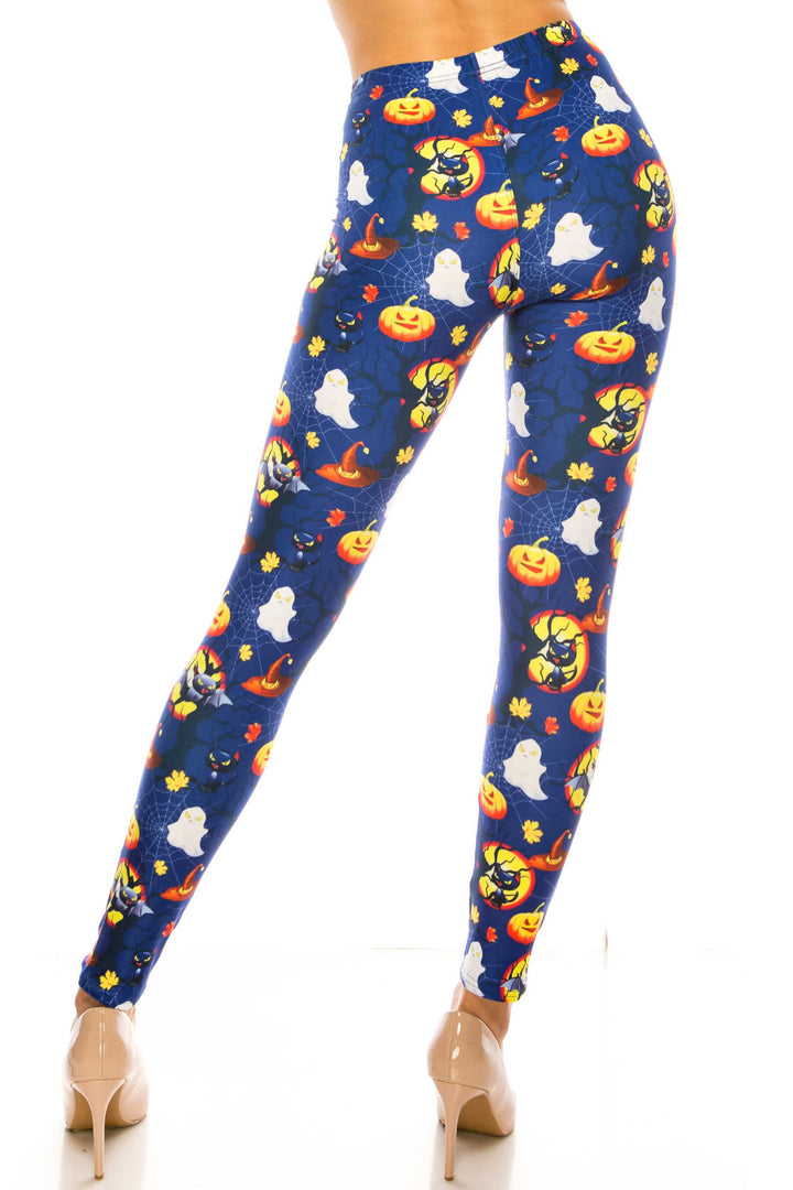 Creamy Soft Halloween Critters Leggings - Plus Size - 1XL 2XL 3XL