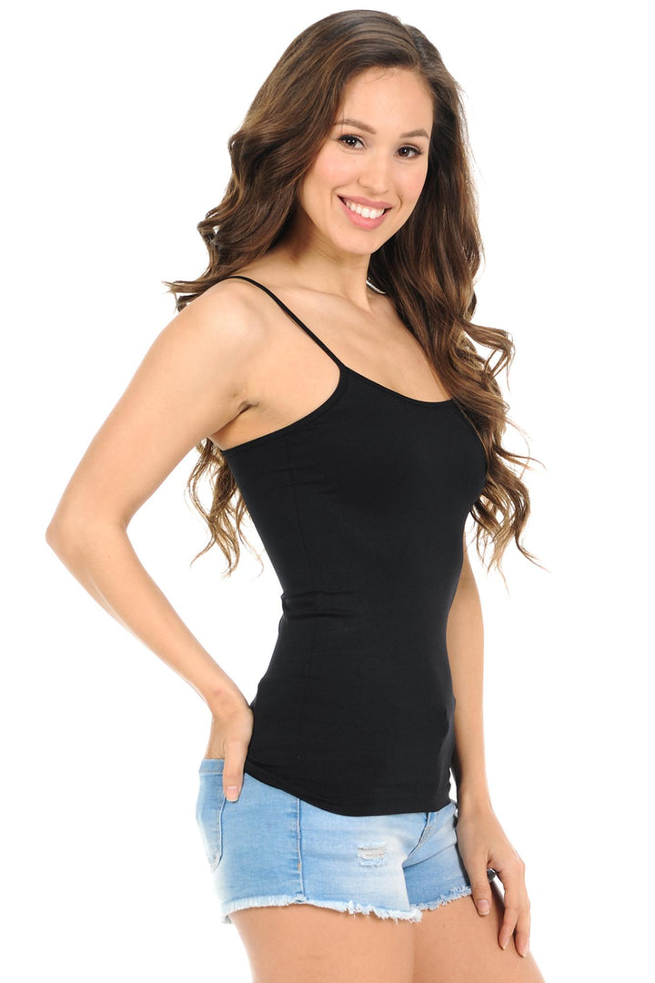 Spaghetti Strap Nylon Spandex Plus Size Camisole