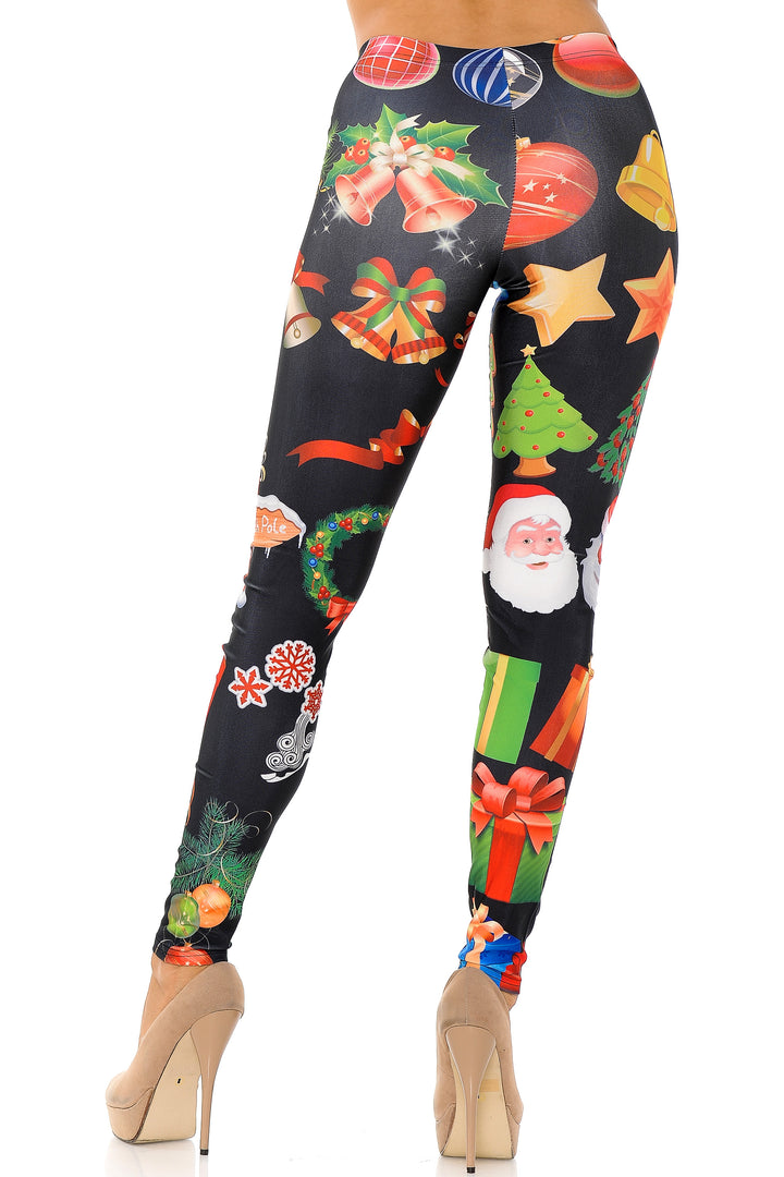 Everything Christmas Leggings - Plus Size - 1XL 2XL 3XL