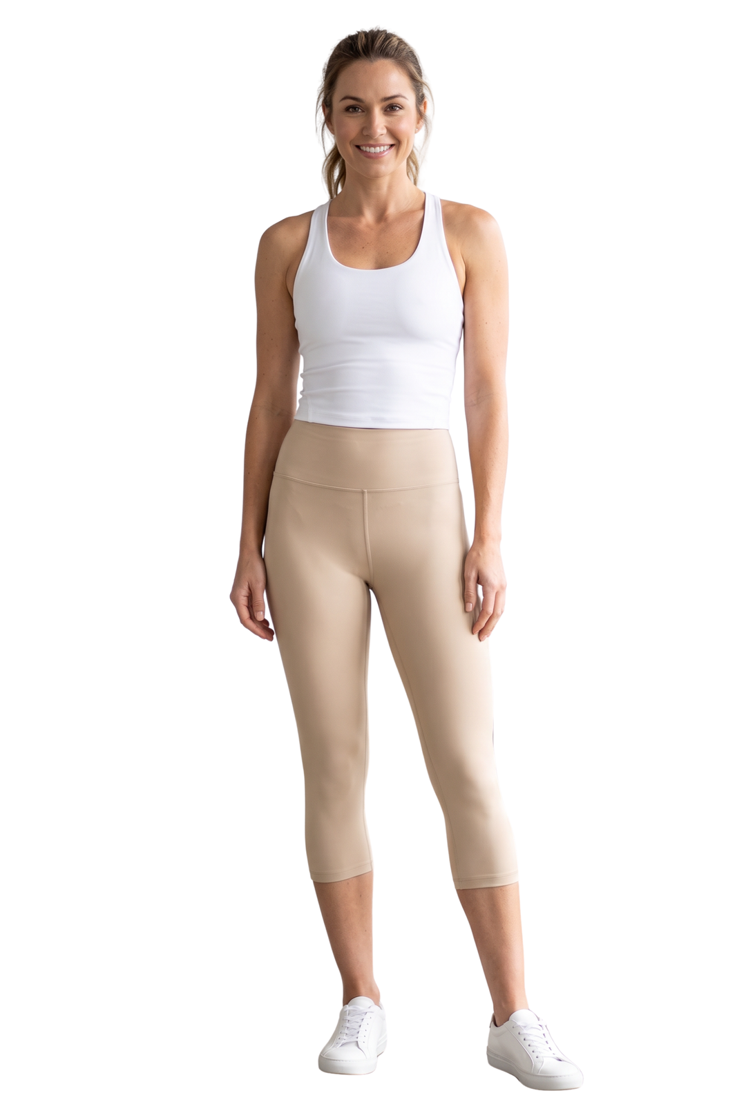 Buttery Smooth Basic Solid High Waisted Capris - 3 Inch Waist - New Mix