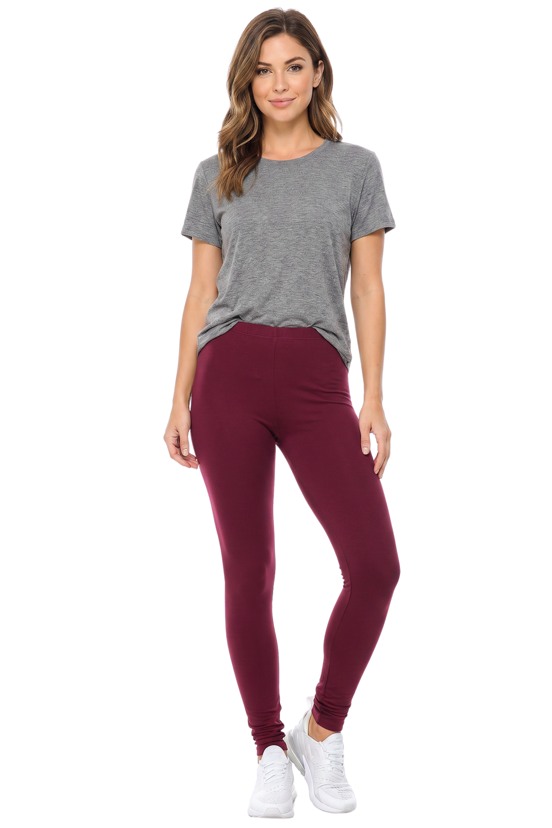 Buttery Smooth Basic Solid Capri Leggings - Plus Size - 1XL 2XL 3XL - New Mix