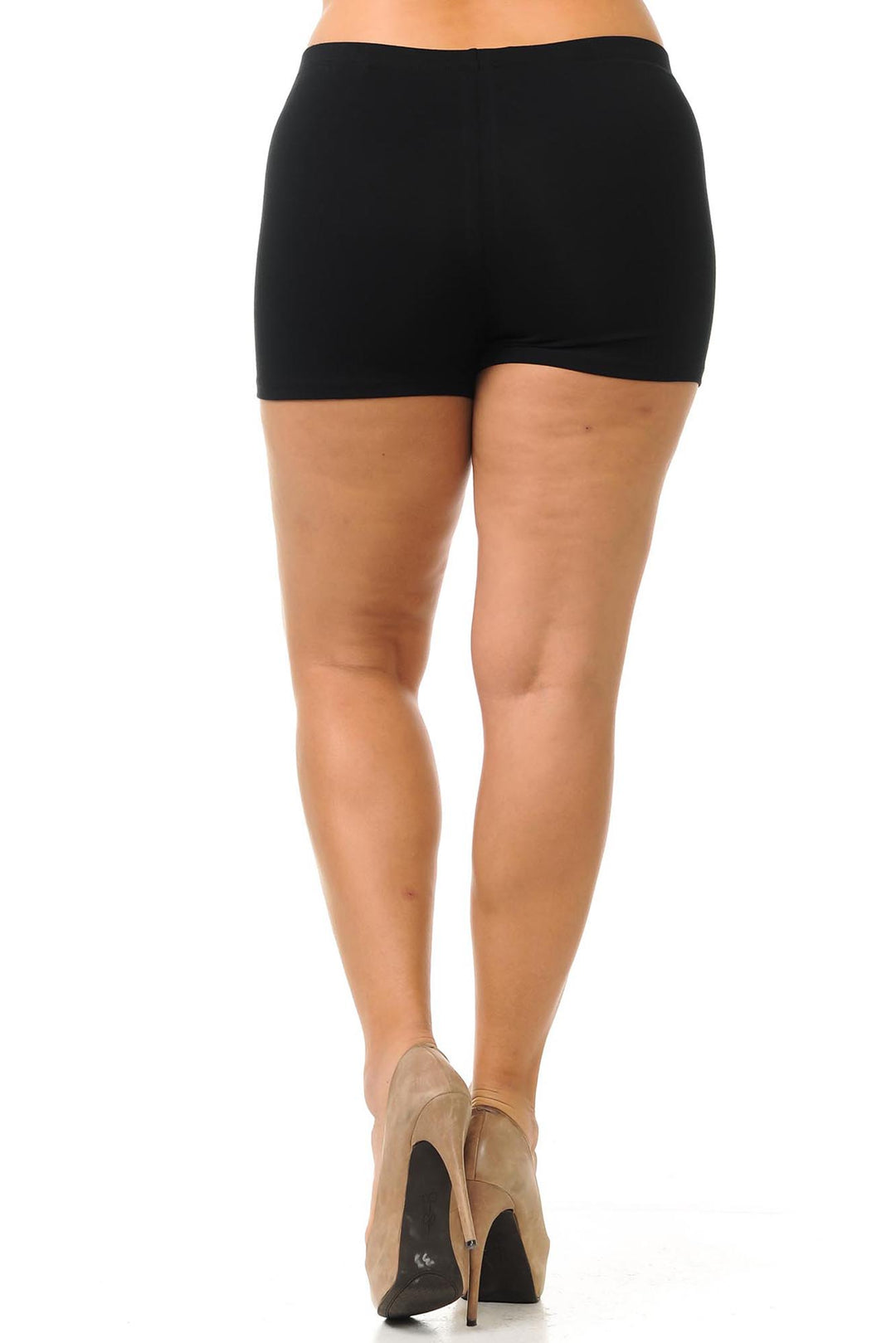 USA Basic Cotton Boy Shorts - Plus Size - 1XL 2XL 3XL