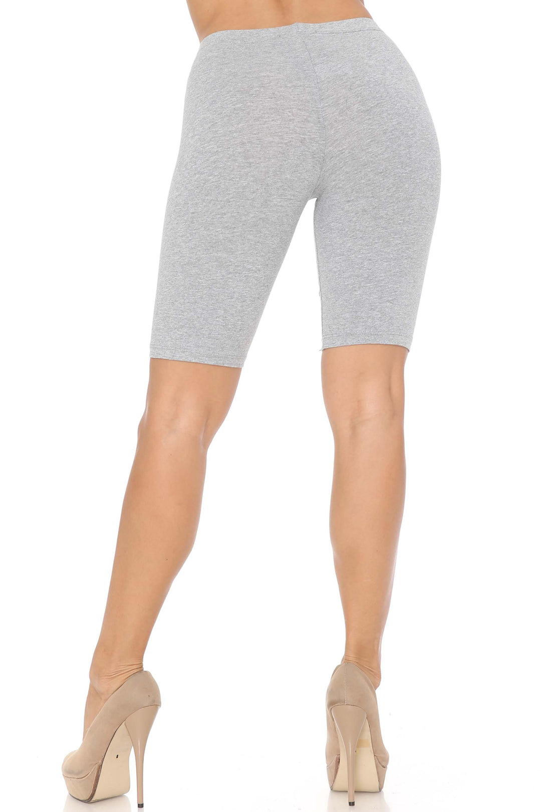 USA Basic Cotton Bermuda Biker Shorts