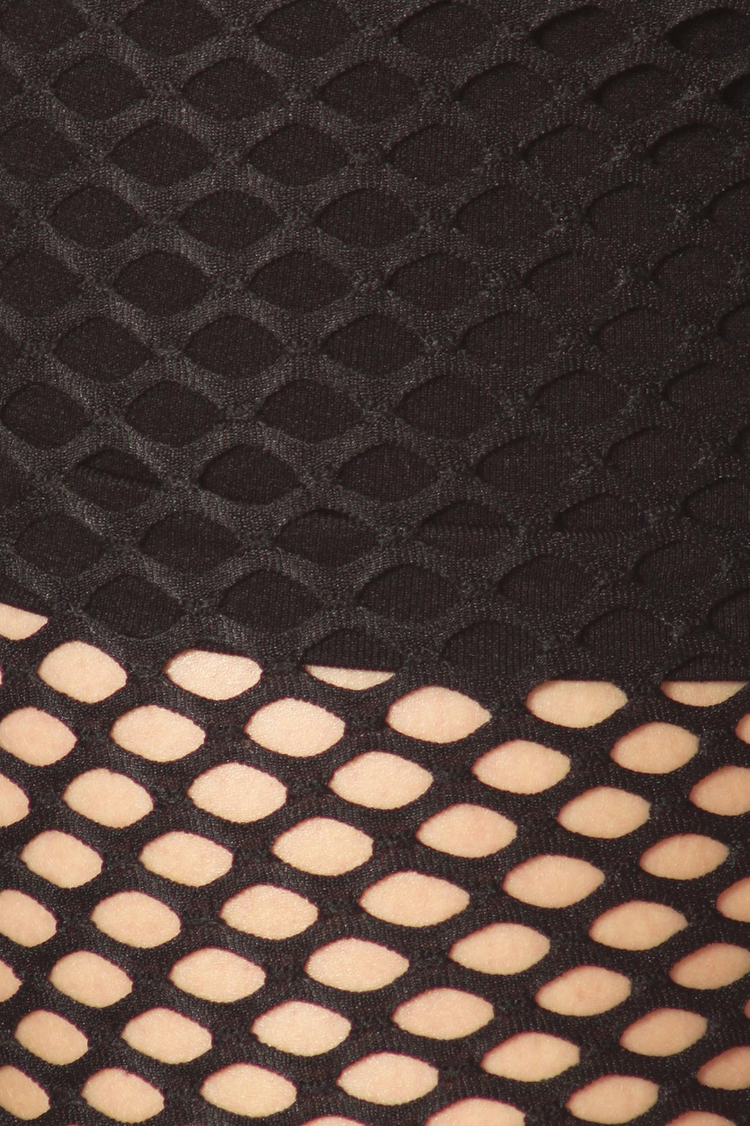 Black Mesh Shorts