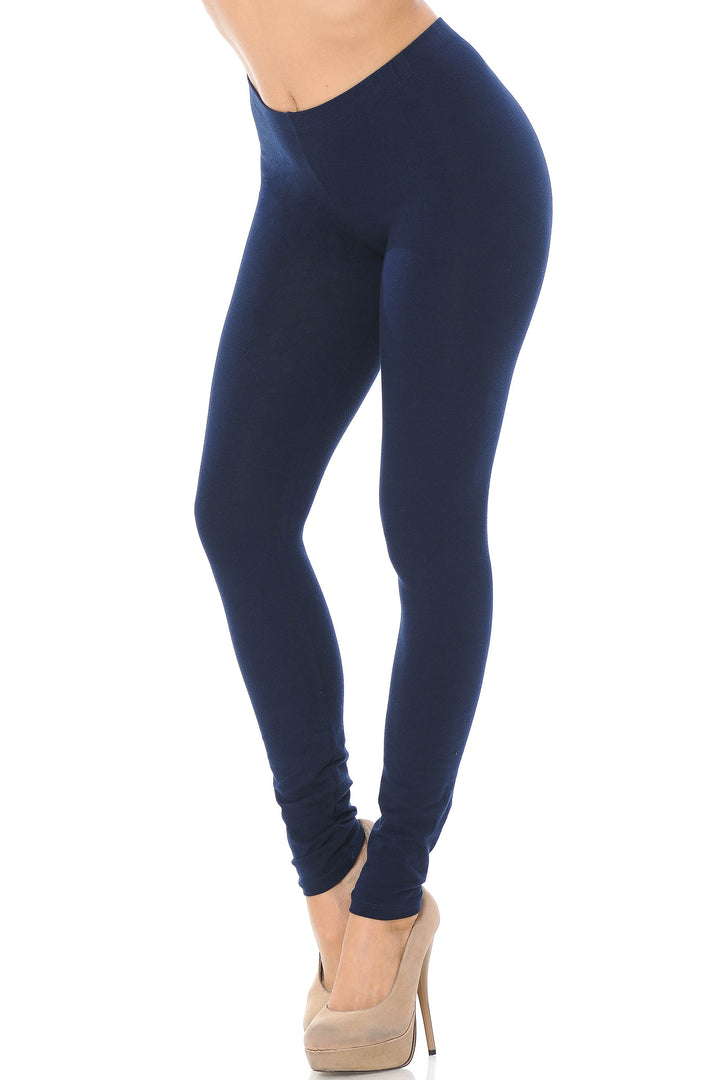 USA Full Length Basic Cotton Leggings