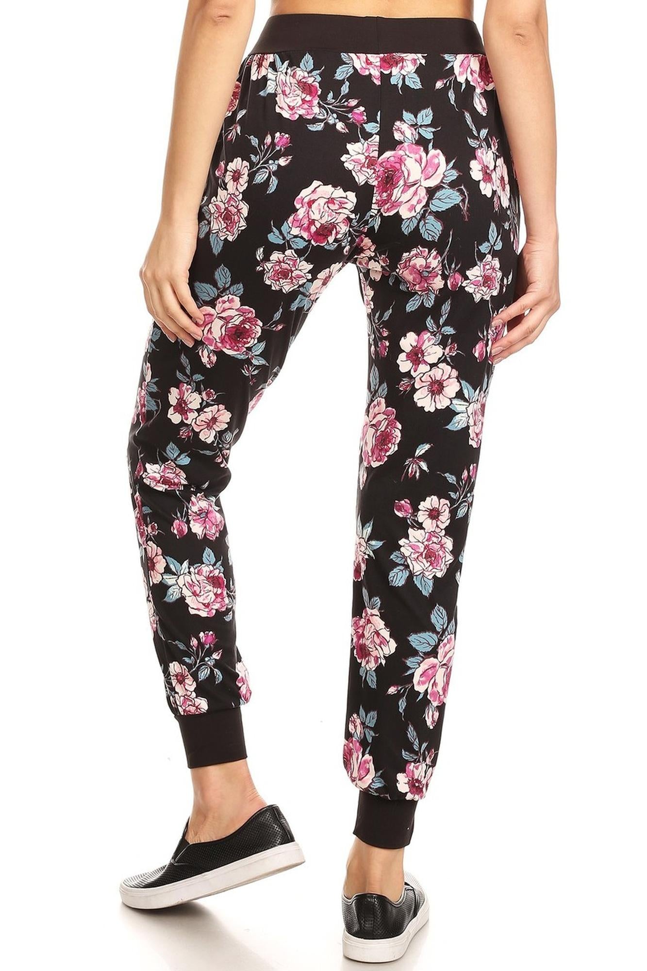 Floral Joggers