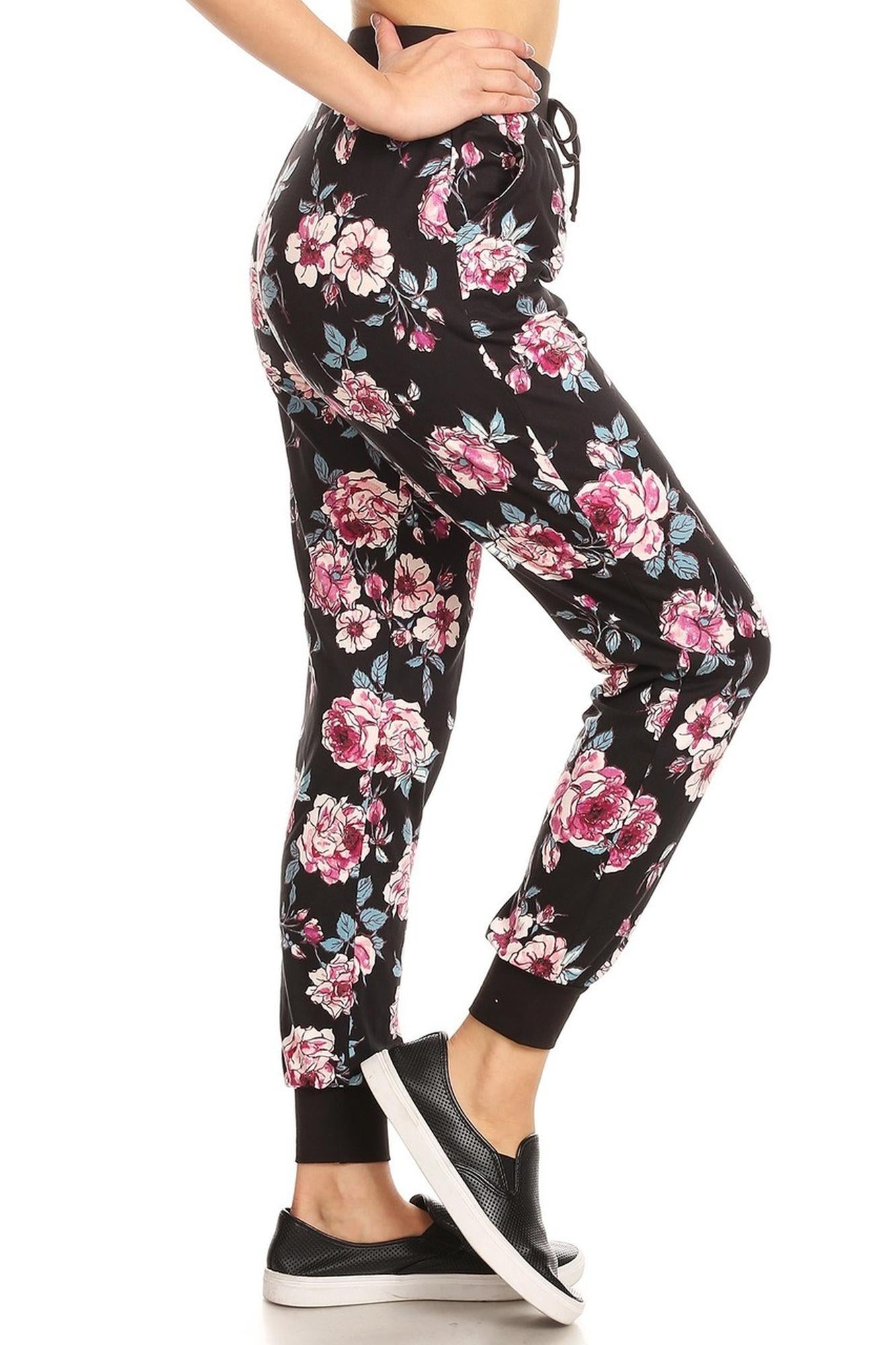 Floral Joggers