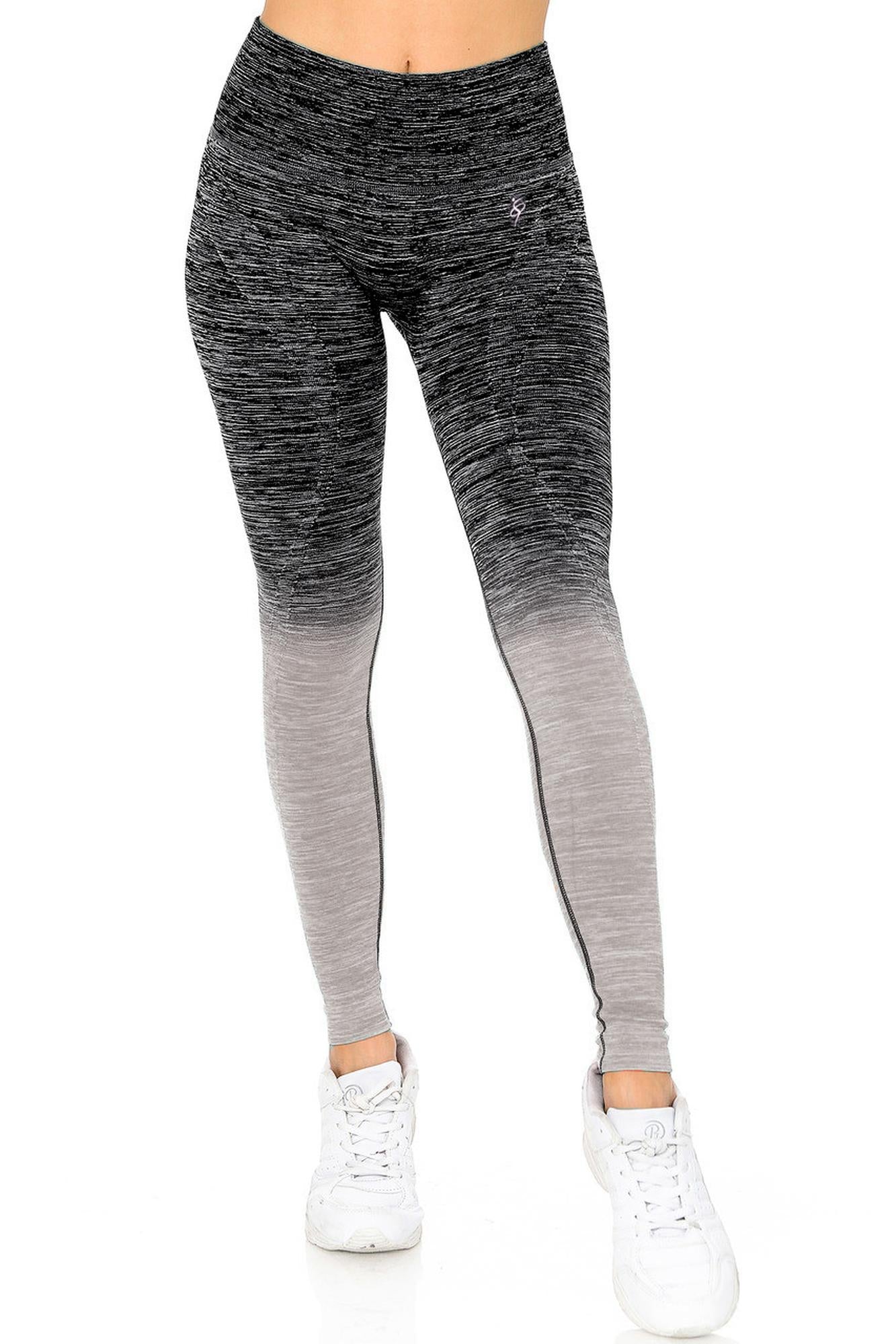 Ombre Heathered Athleica Workout Leggings
