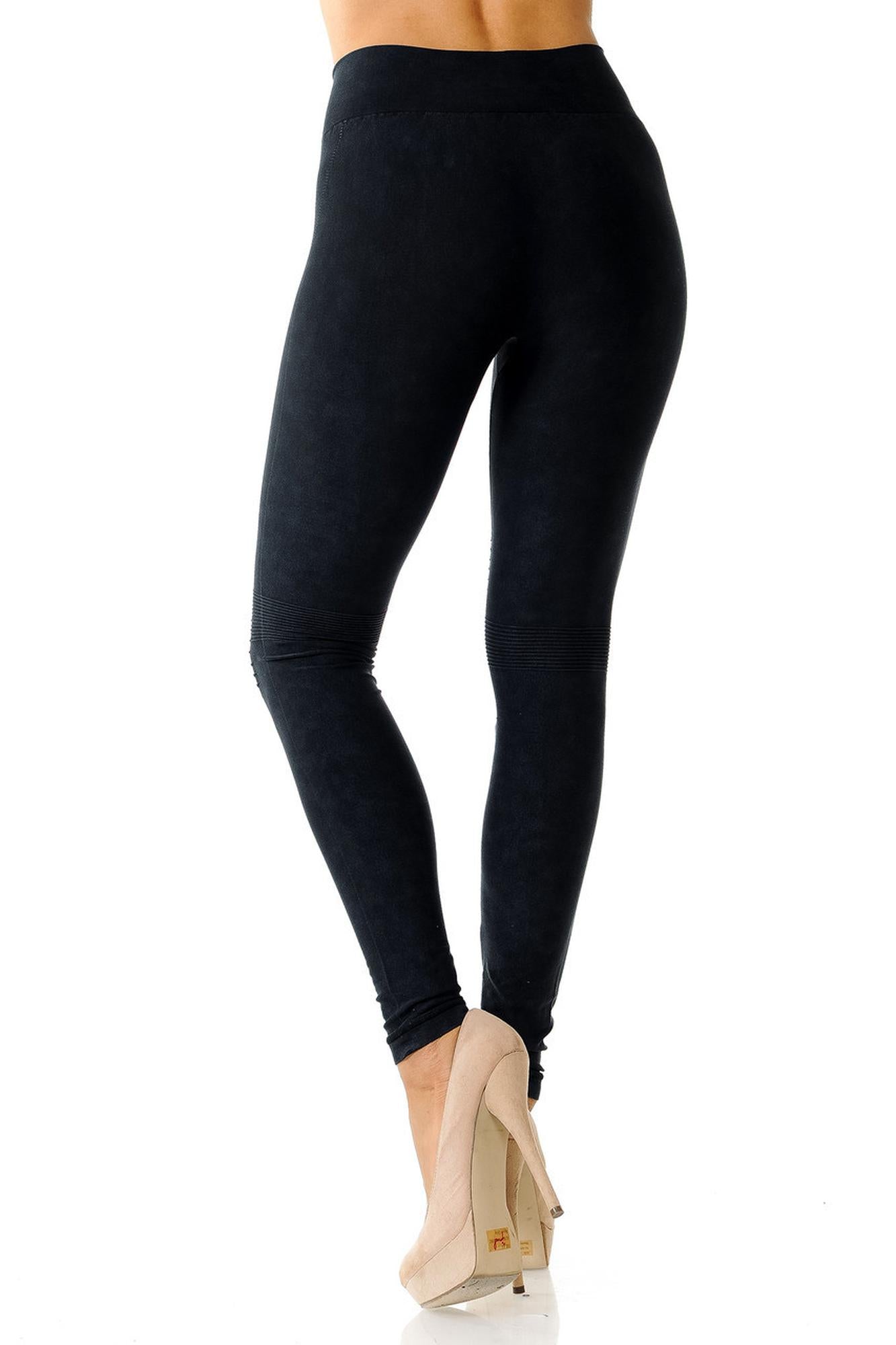 Elite Fit Cruiser Moto Leggings - Plus Size - 1XL 2XL 3XL
