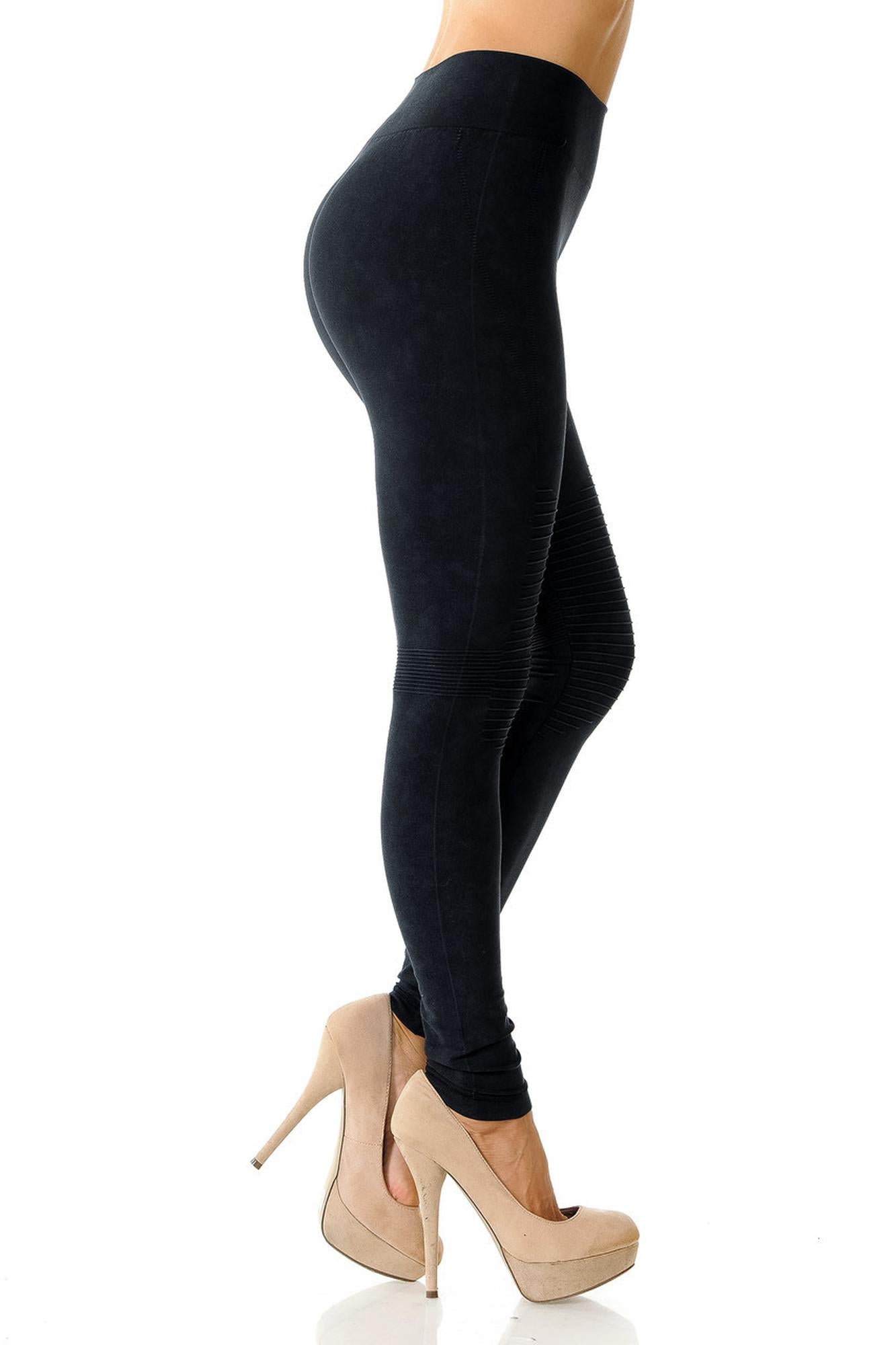 Elite Fit Cruiser Moto Leggings - Plus Size - 1XL 2XL 3XL