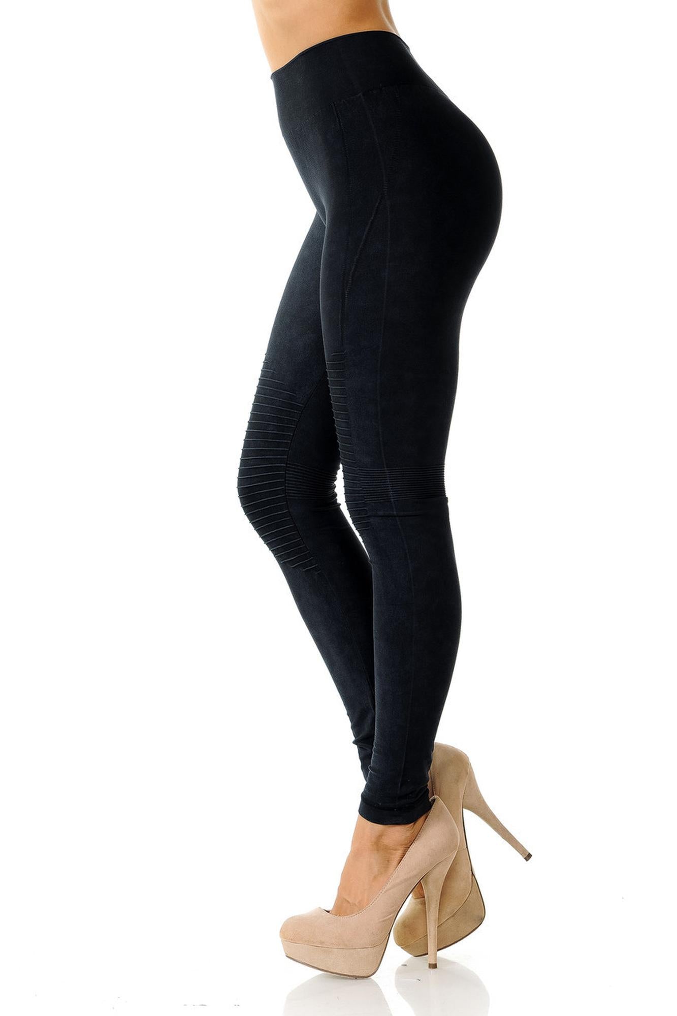Elite Fit Cruiser Moto Leggings - Plus Size - 1XL 2XL 3XL