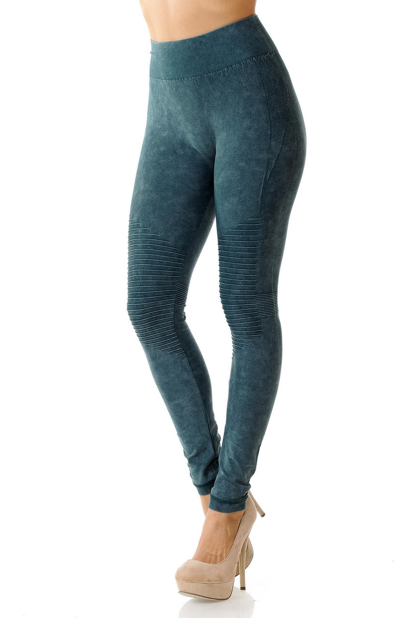Elite Fit Cruiser Moto Leggings - Plus Size - 1XL 2XL 3XL