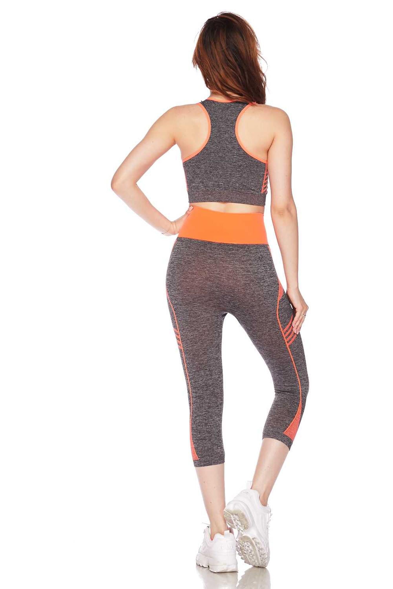 Racerback Tank Top and Capris Activewear Set