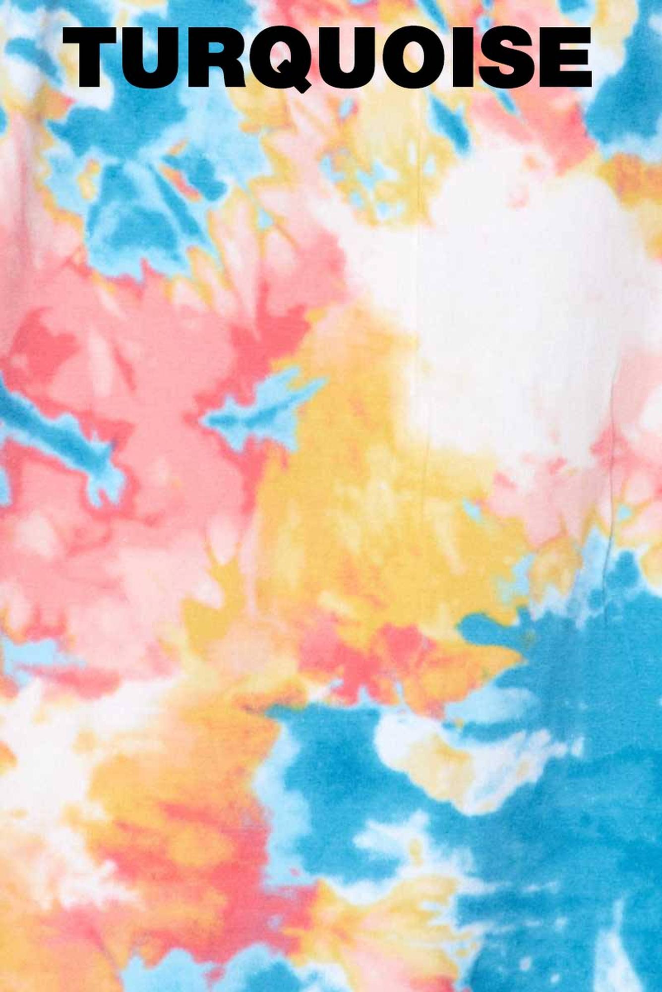 Tie Dye Bodycon Summer Dress