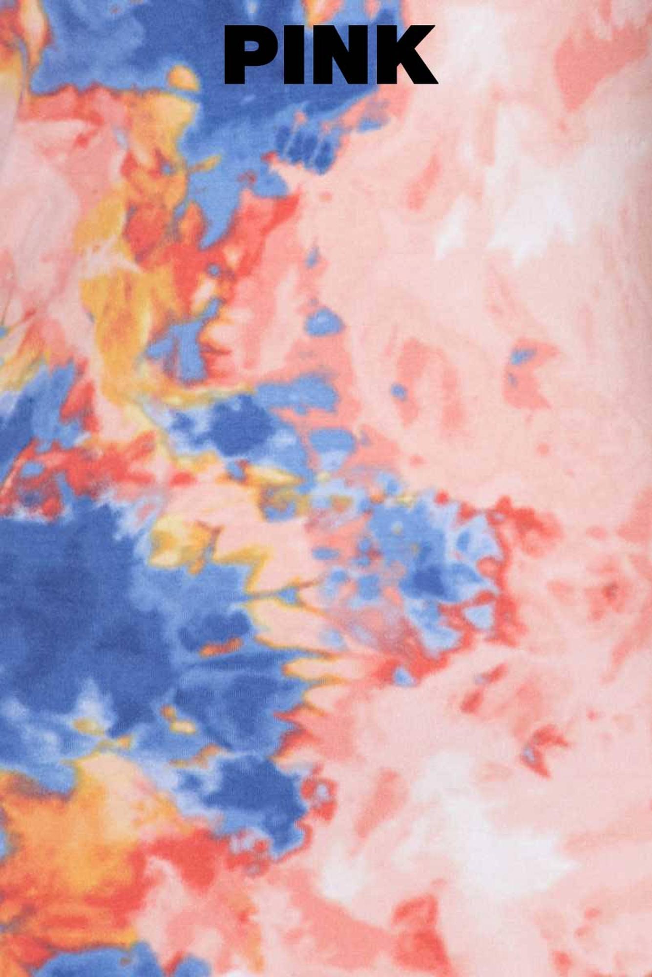 Tie Dye Bodycon Summer Dress