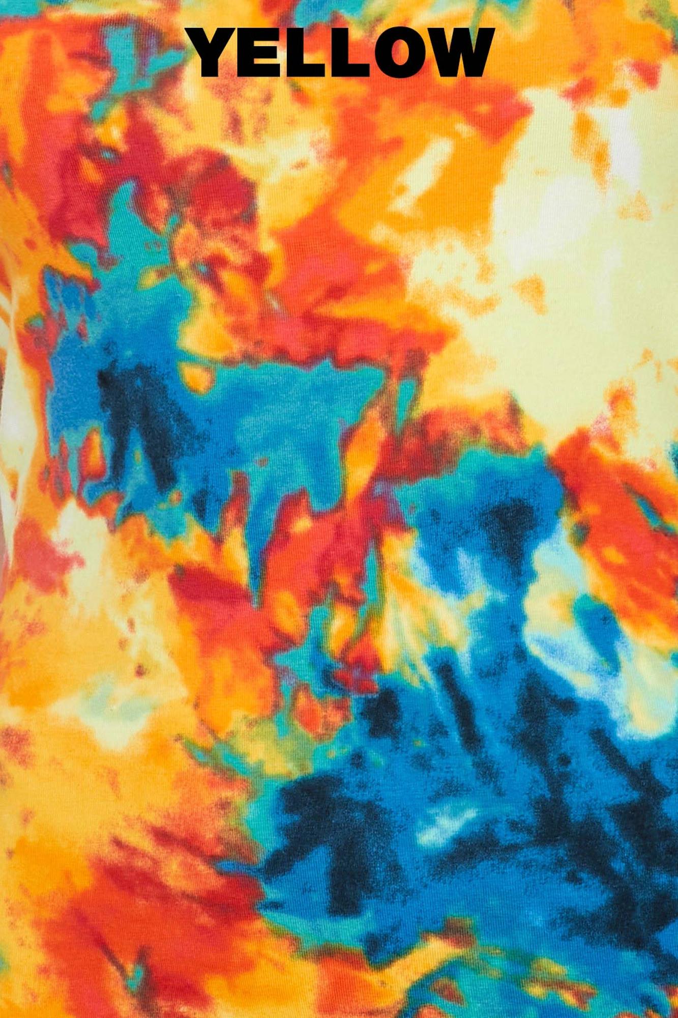 Tie Dye Bodycon Summer Dress