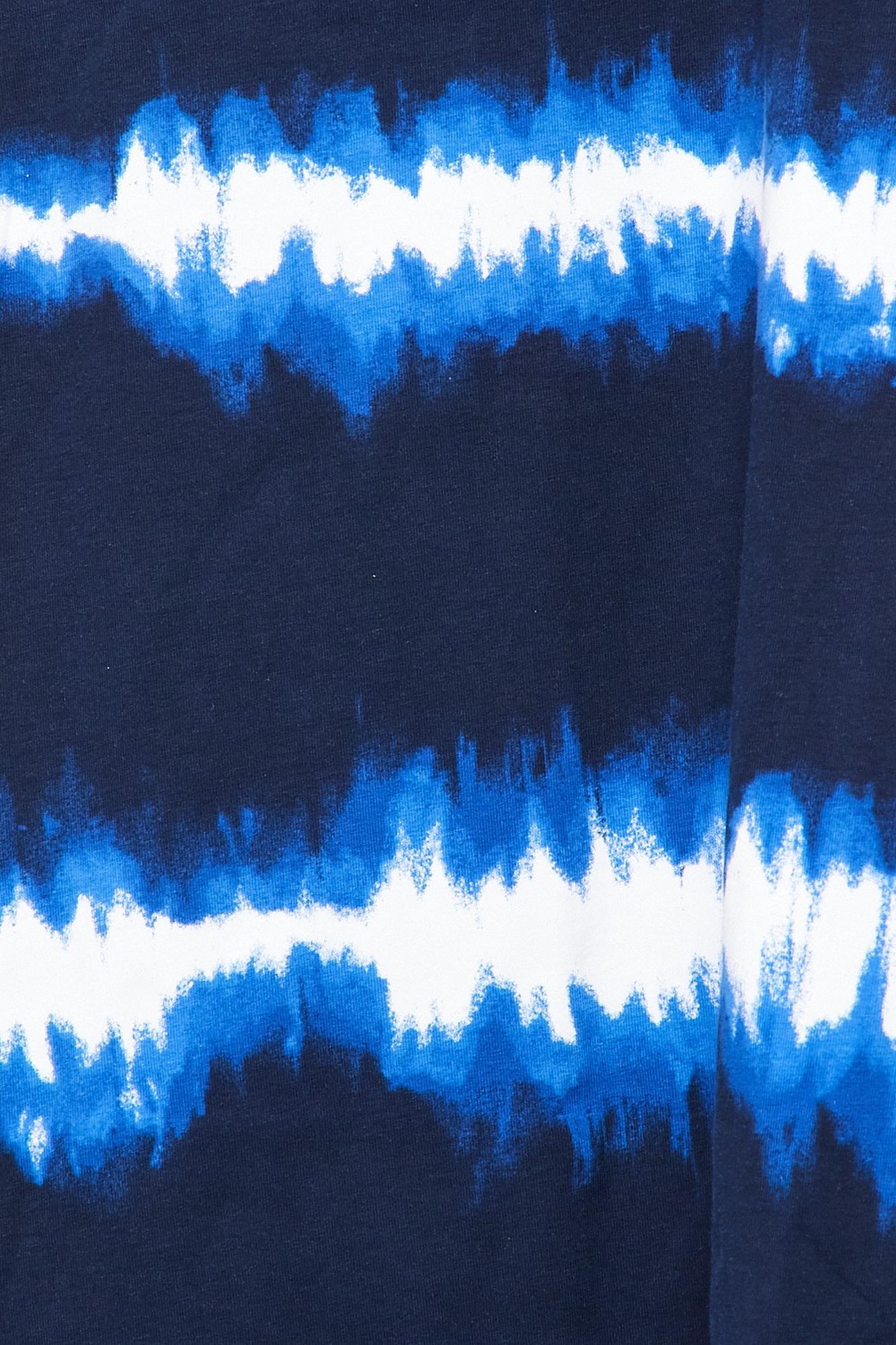 Cotton Tie Dye Striped Sleeveless Bodycon Mini Dress