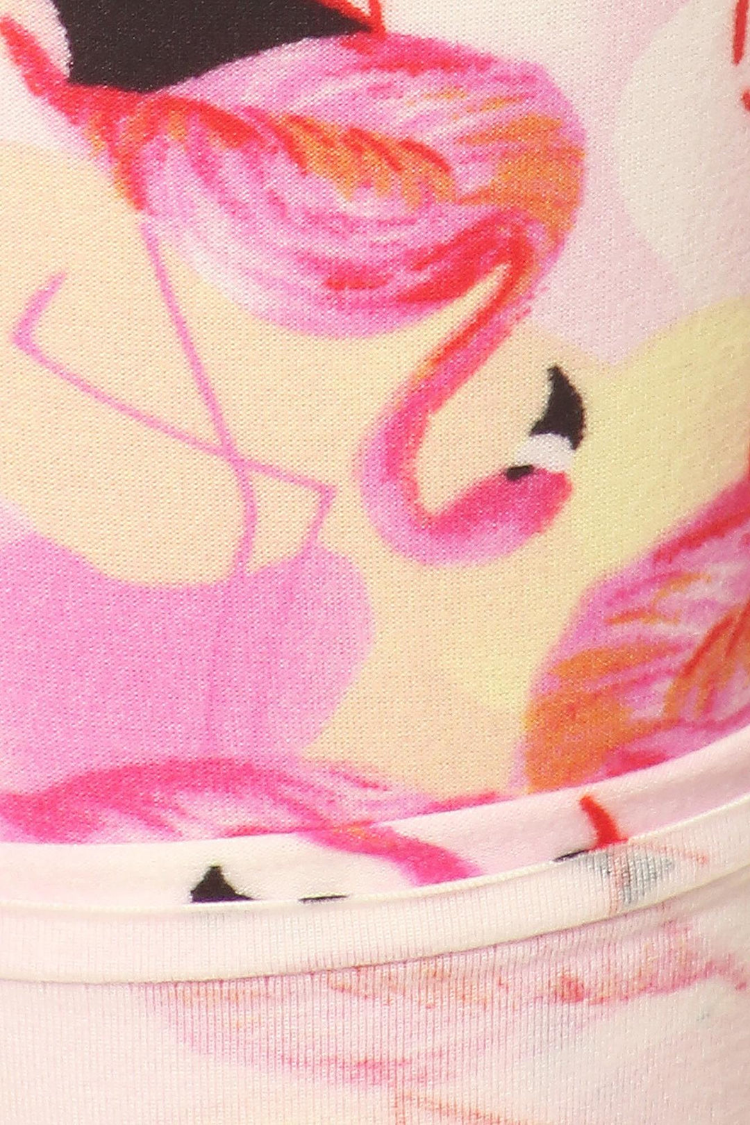 Buttery Soft Gorgeous Pink Flamingos Plus Size Leggings - 3X-5X (Pink,XPlus One Size)