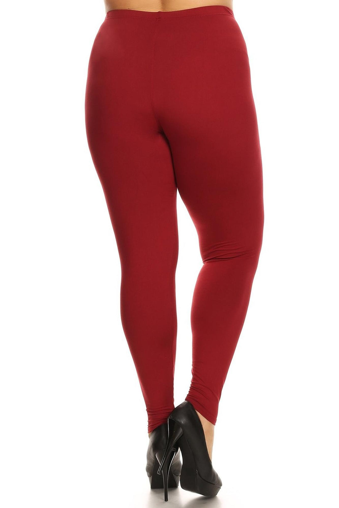 Buttery Smooth Basic Solid Leggings - Extra Plus Size - 3XL 4XL 5XL