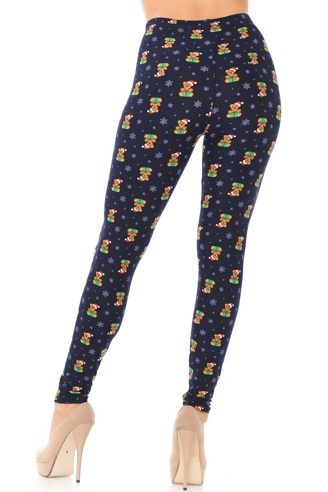 Buttery Smooth Christmas Teddy Bears Leggings