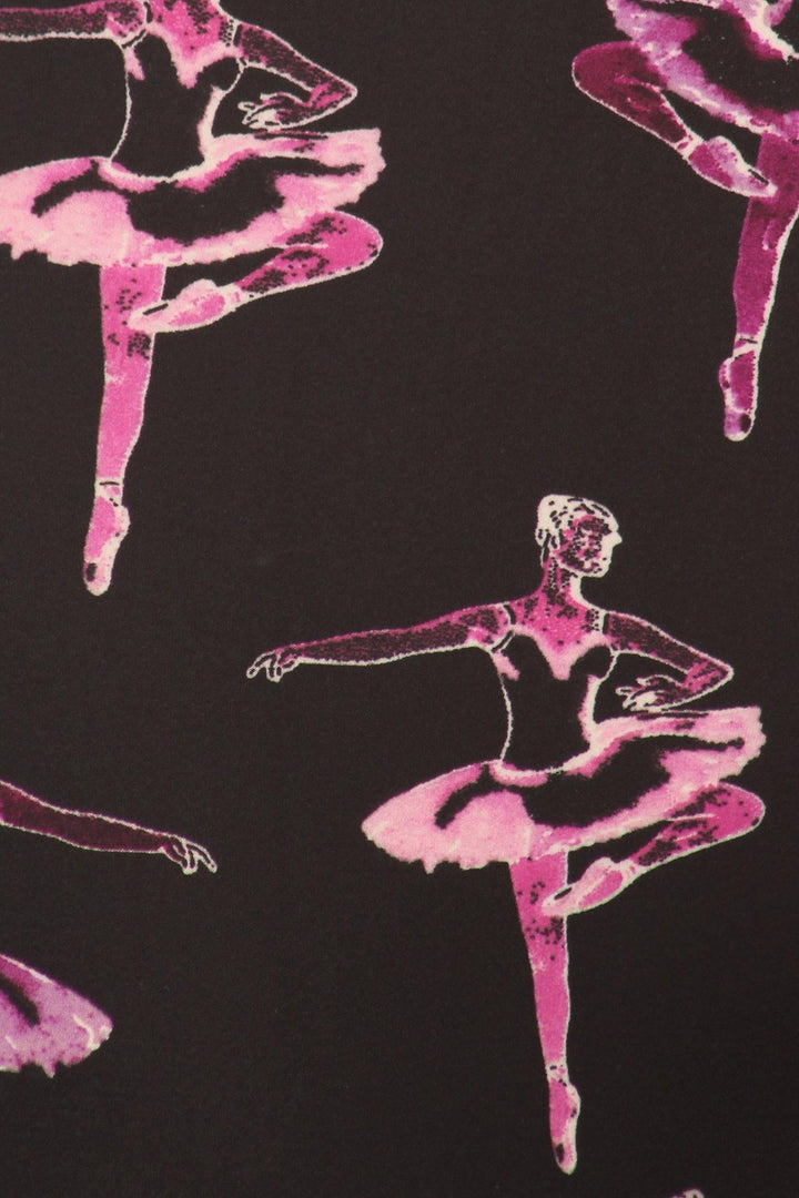 Buttery Soft Ballerina Leggings (One Size Regular,Black)