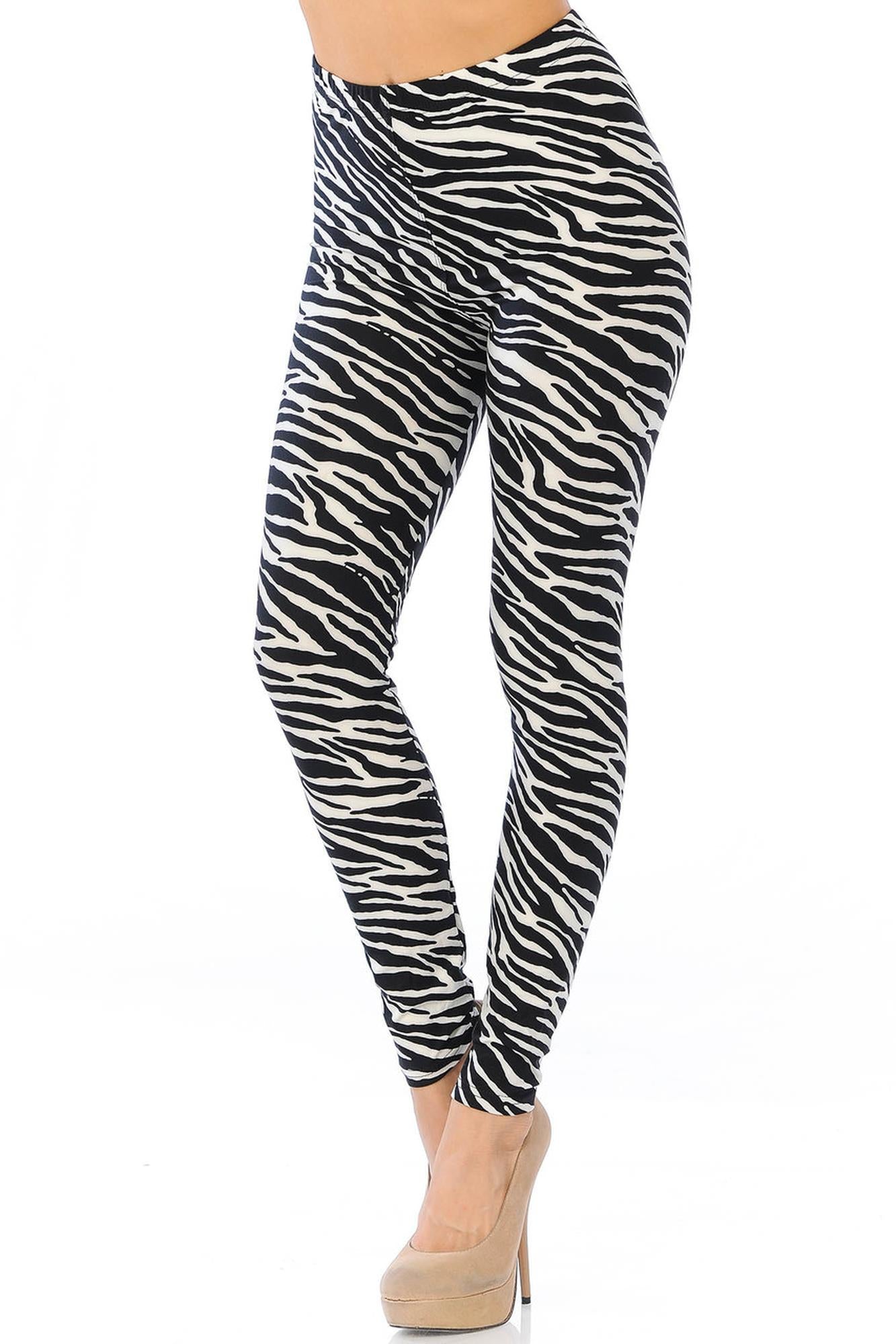 Buttery Smooth Zebra Leggings
