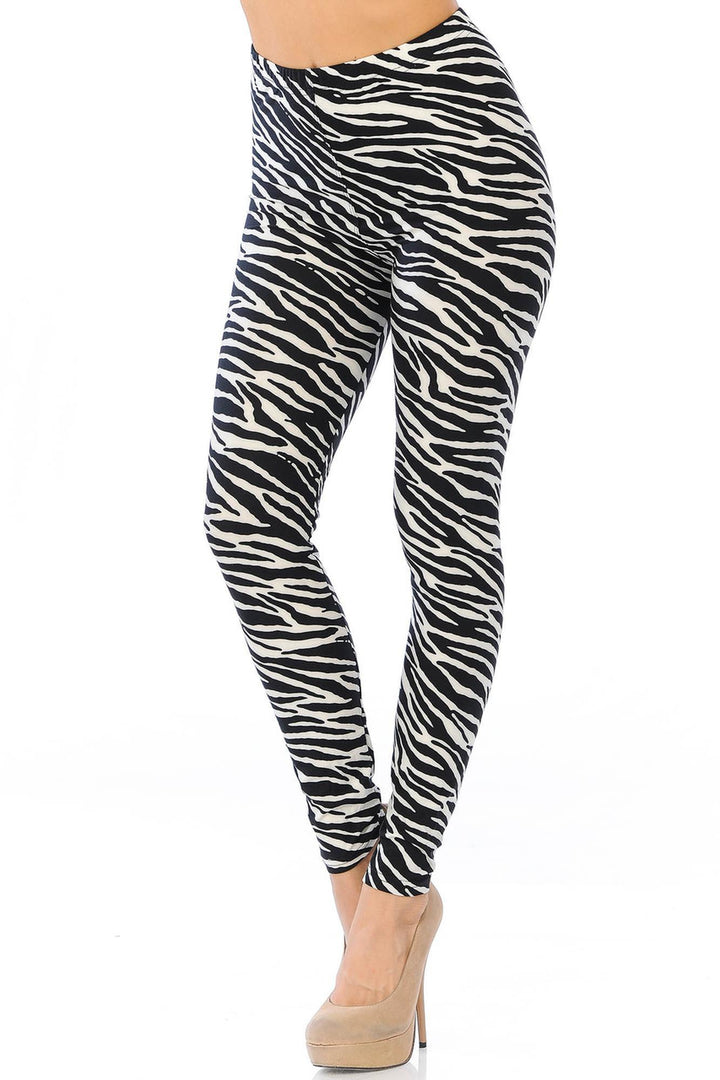Buttery Smooth Zebra Leggings