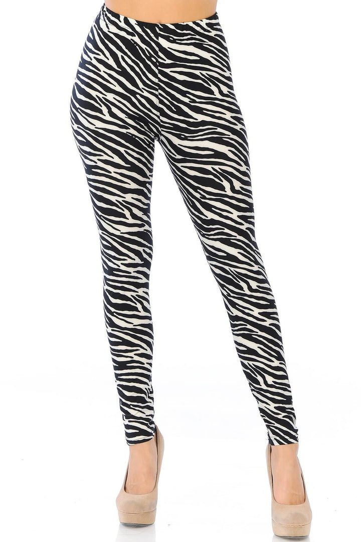 Buttery Smooth Zebra Leggings