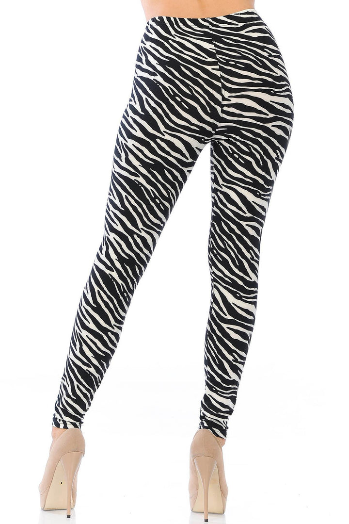Buttery Smooth Zebra Leggings