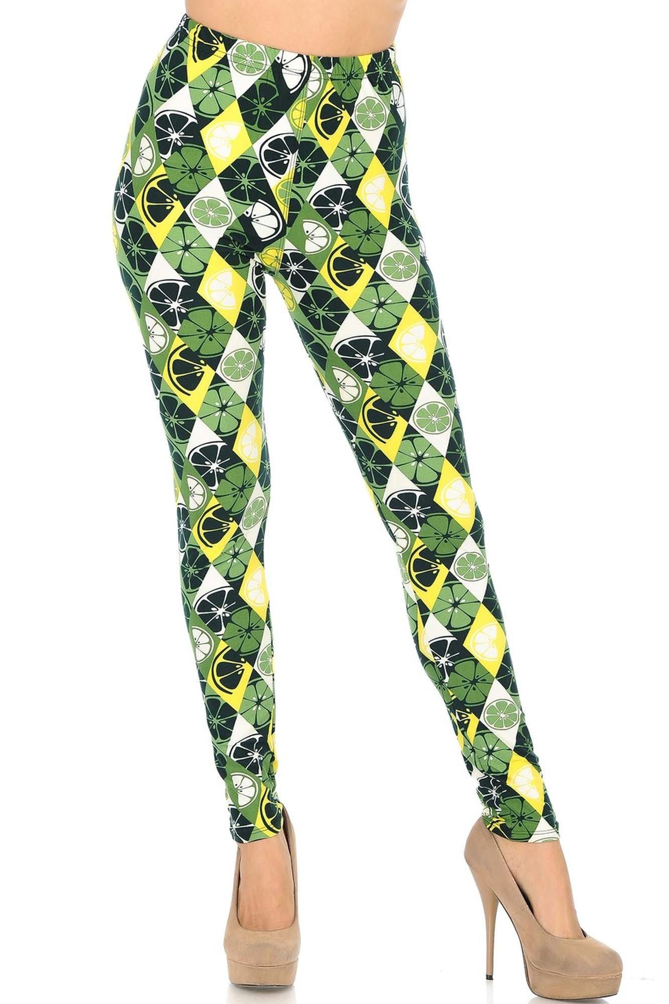 Buttery Smooth Luck of the Irish Lime Leggings