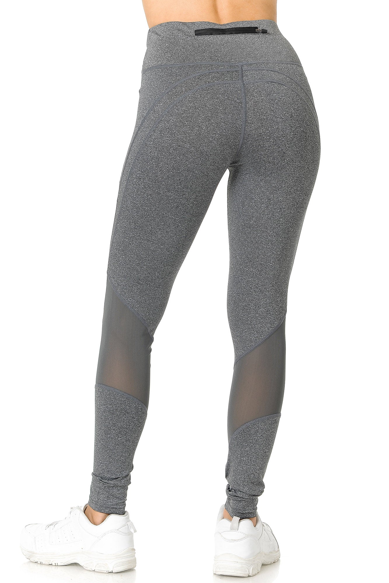 Premium Panel Mesh Sport Workout Leggings