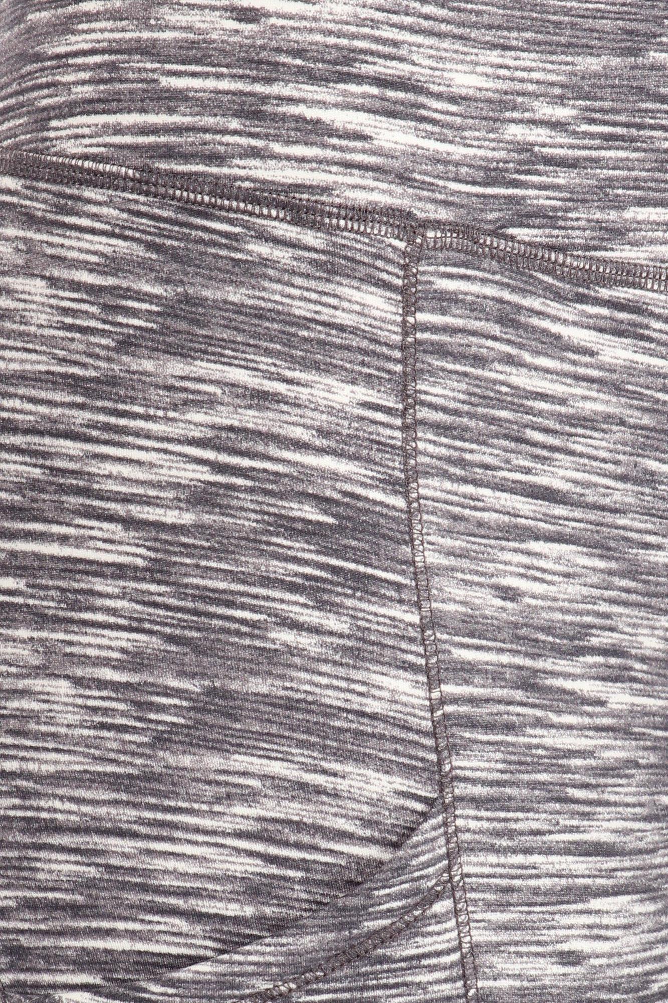 Tummy Sculpting Light Fleece Heathered Sport Leggings