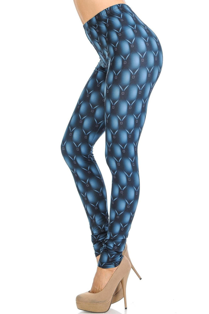 Creamy Soft Premium Women's Leggings Lavish Empress Regular Size, High Rise, Stretchy & Breathable, Comfortable Fit - by USA Fashion