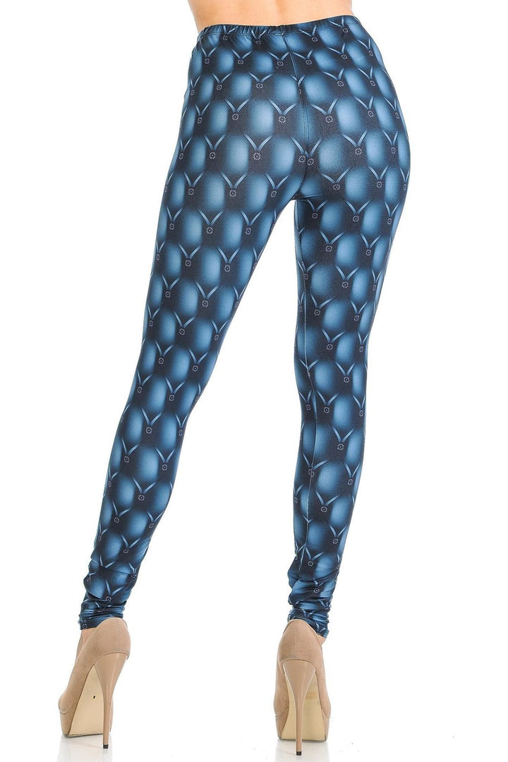 Creamy Soft Premium Women's Leggings Lavish Empress Regular Size, High Rise, Stretchy & Breathable, Comfortable Fit - by USA Fashion