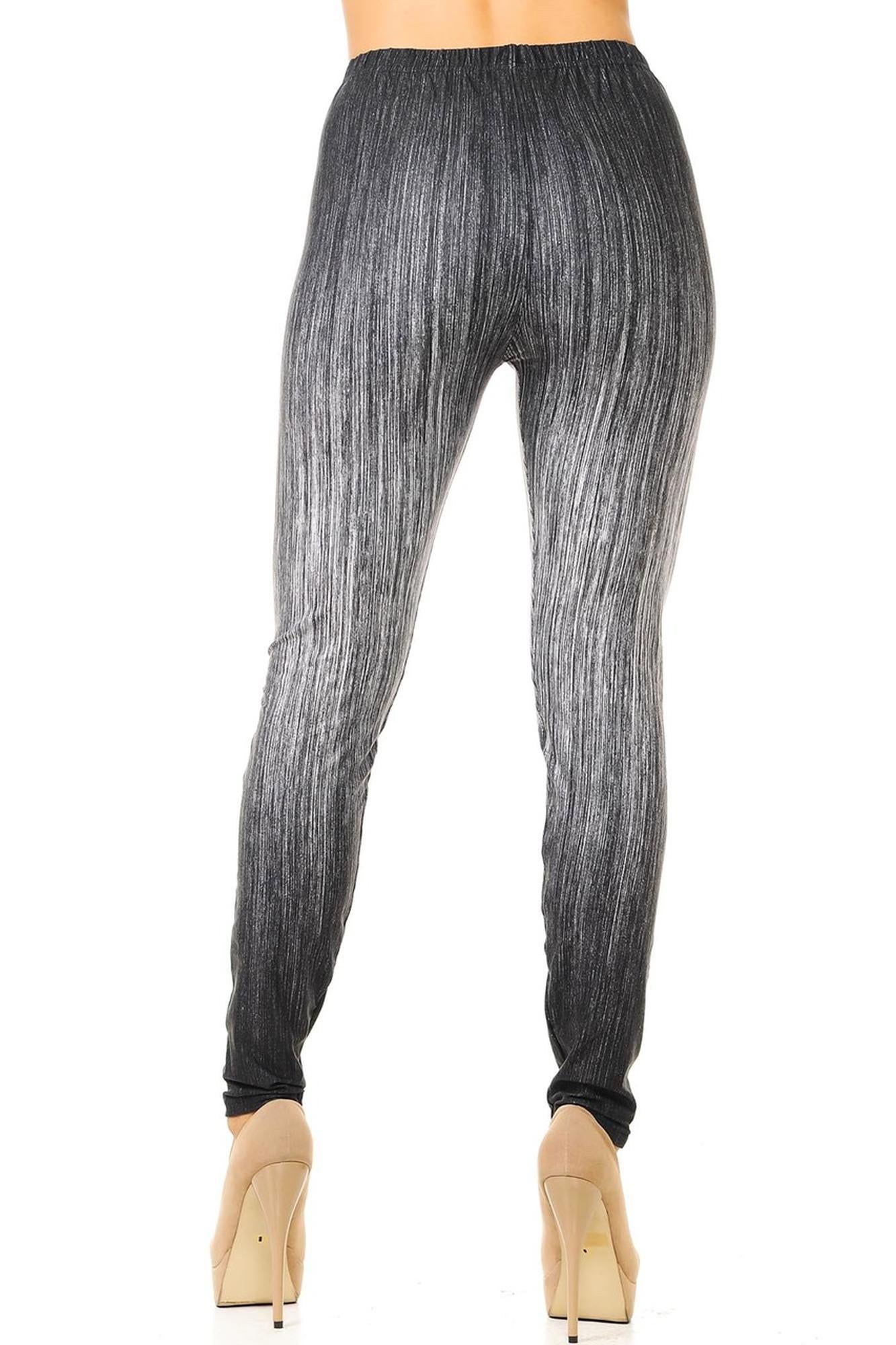 Creamy Soft Vintage Ombre Fade Leggings - Multi-Size