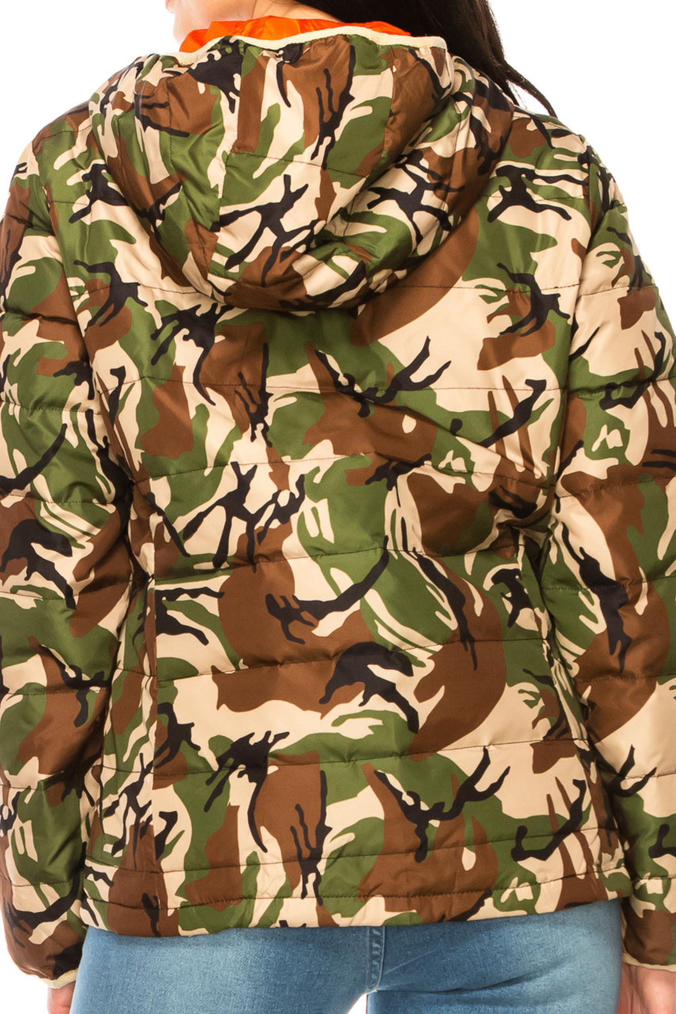 Women's Camouflage Winter Puffer Down Jacket