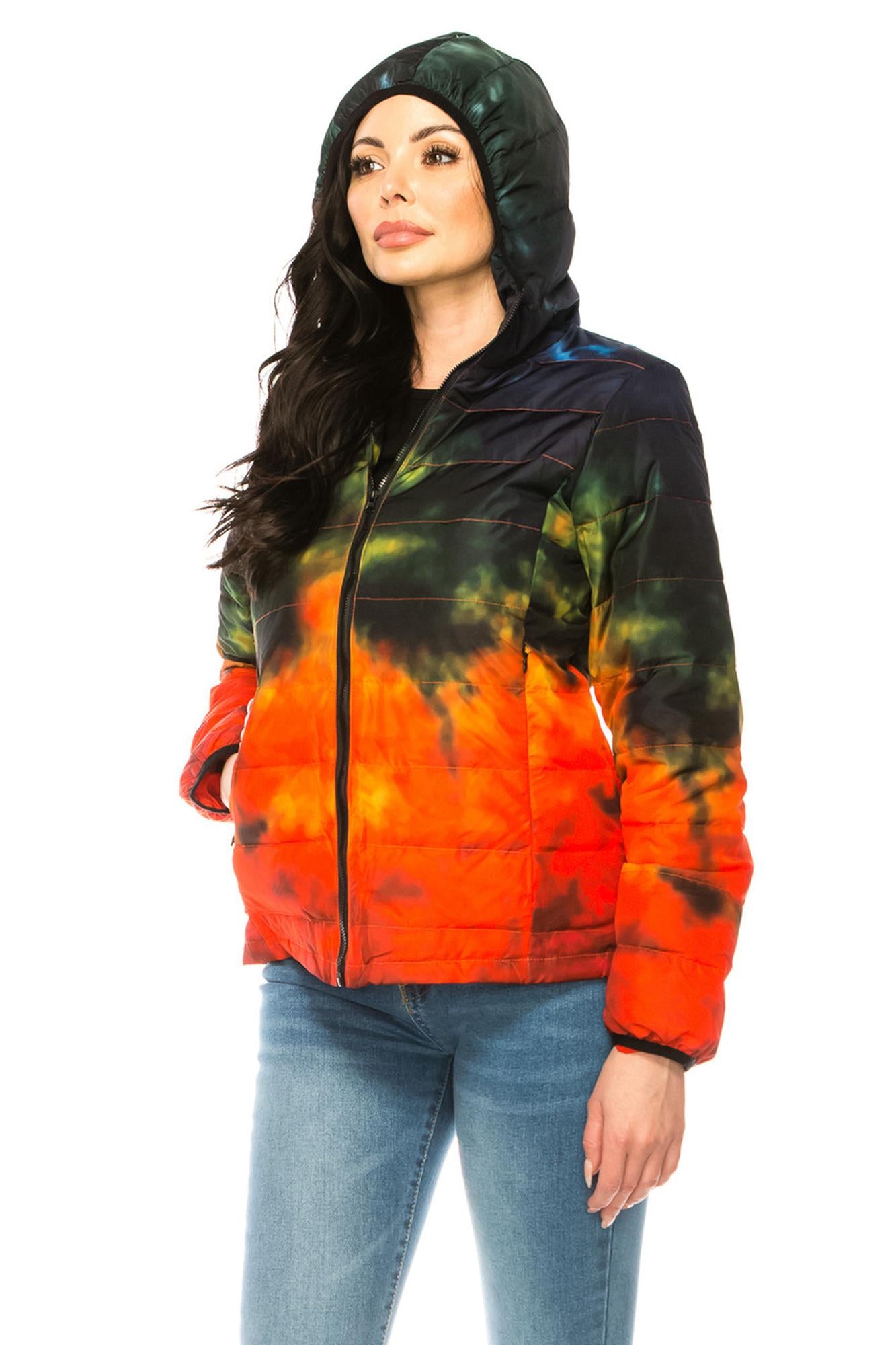 Women's Lava Daub Winter Puffer Down Jacket