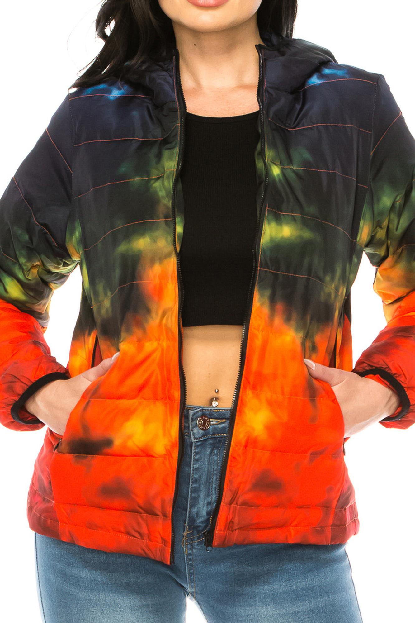 Women's Lava Daub Winter Puffer Down Jacket