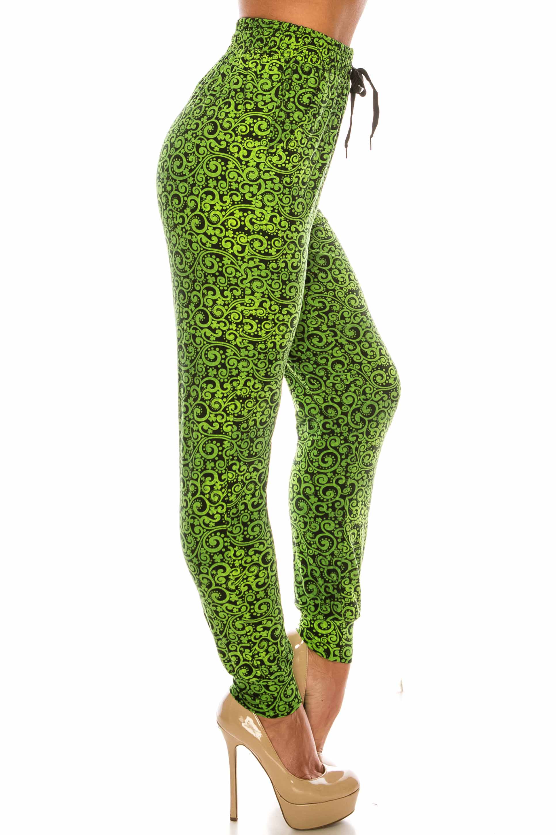 Green Irish Vine Buttery Smooth Joggers - LIMITED EDITION