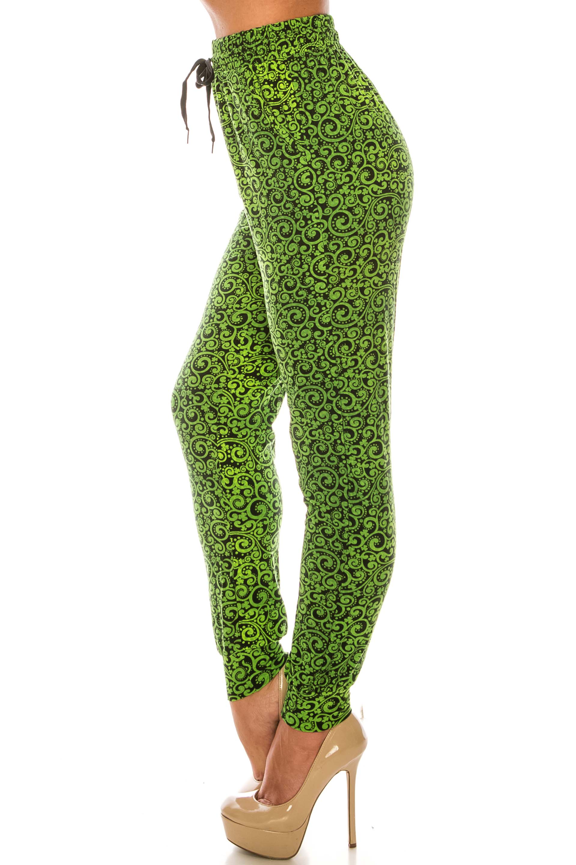 Green Irish Vine Buttery Smooth Joggers - LIMITED EDITION