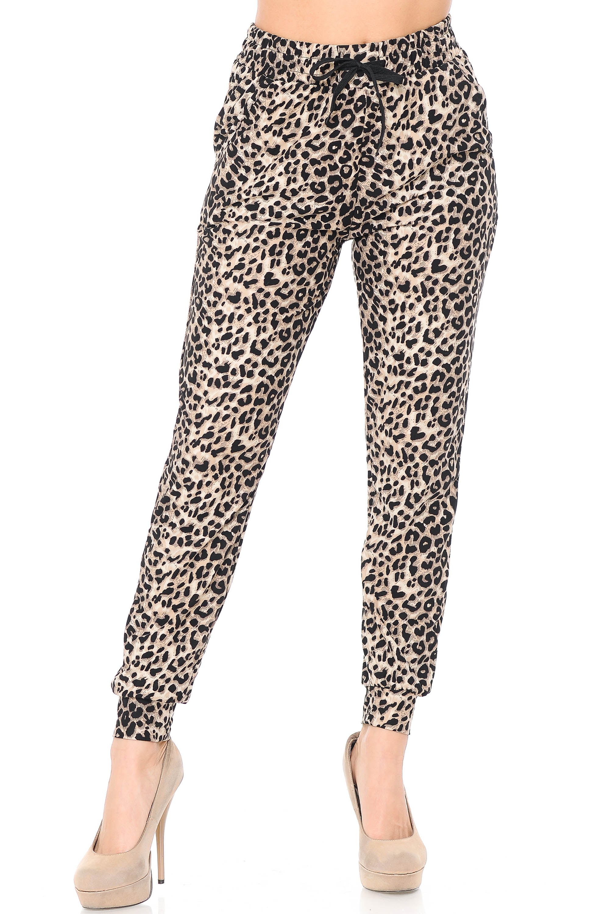 Buttery Smooth Feral Cheetah Joggers