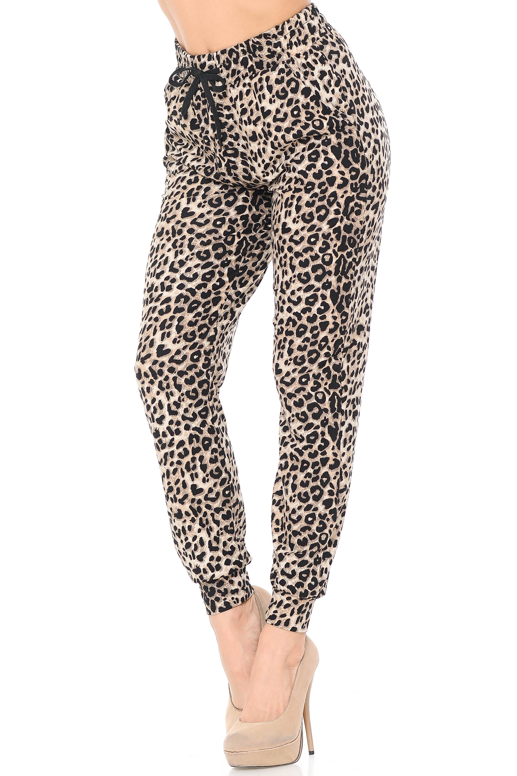 Buttery Smooth Feral Cheetah Joggers