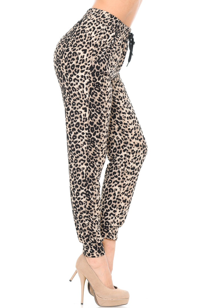 Buttery Smooth Feral Cheetah Joggers