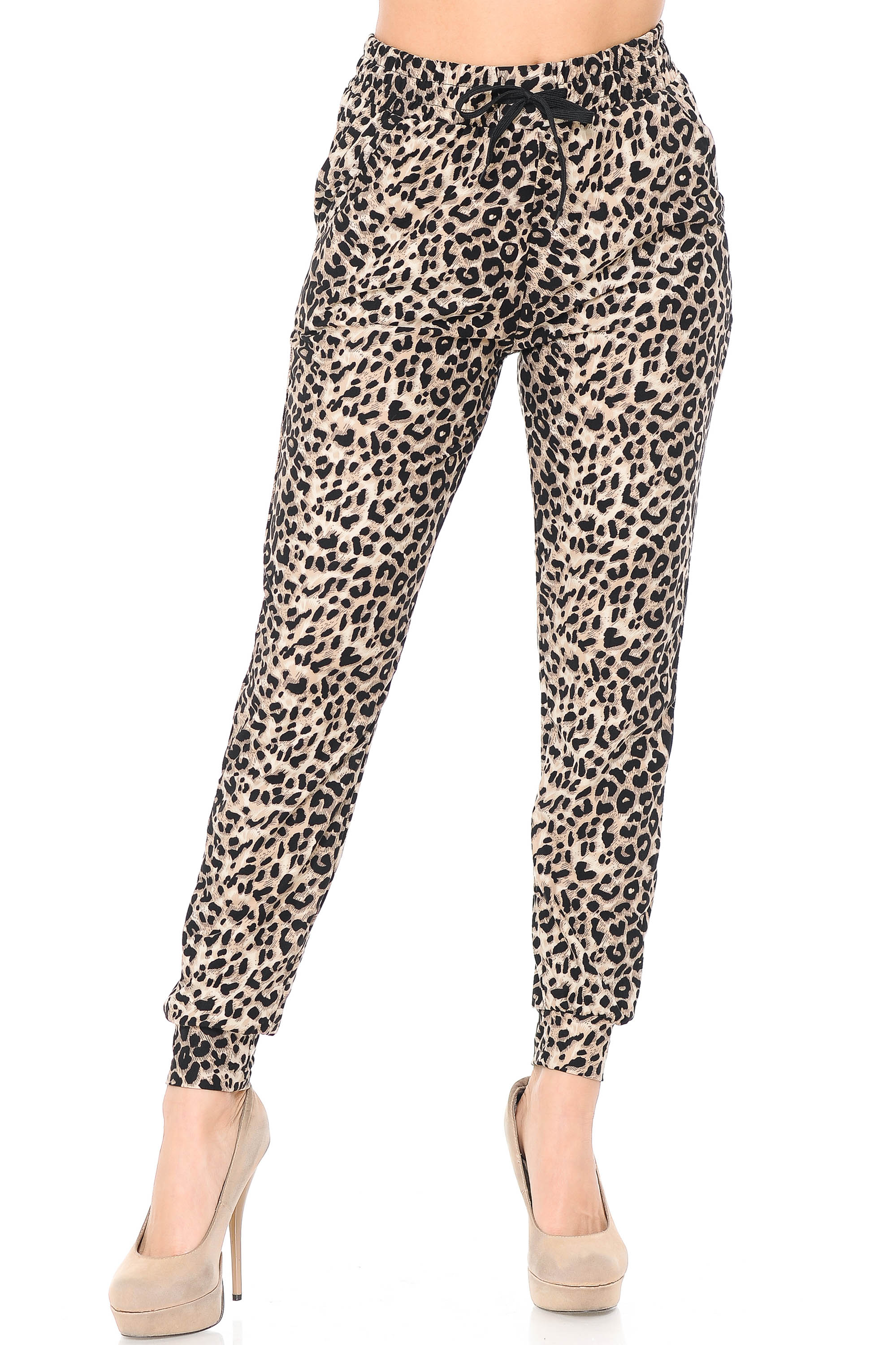 Buttery Smooth Feral Cheetah Joggers