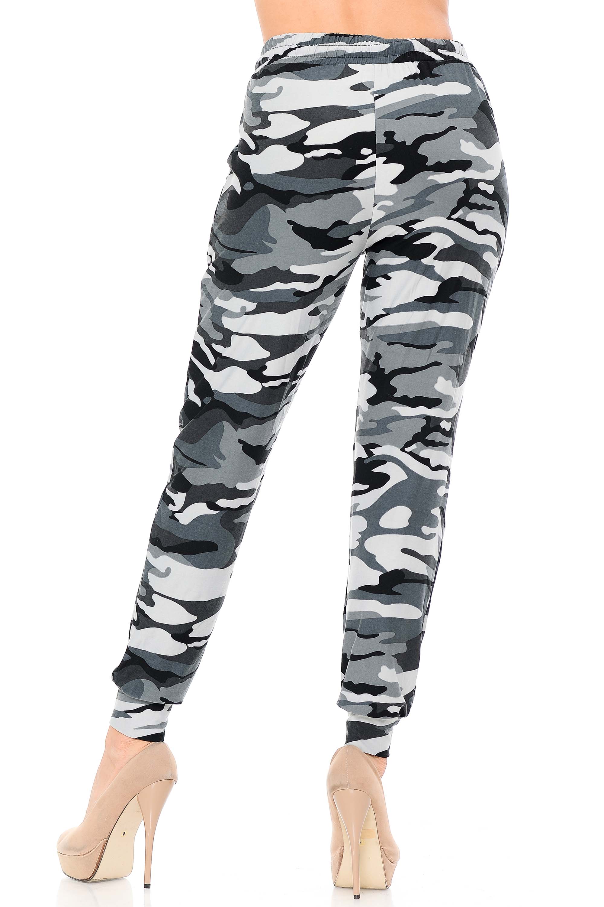 Buttery Smooth Charcoal Camouflage Joggers