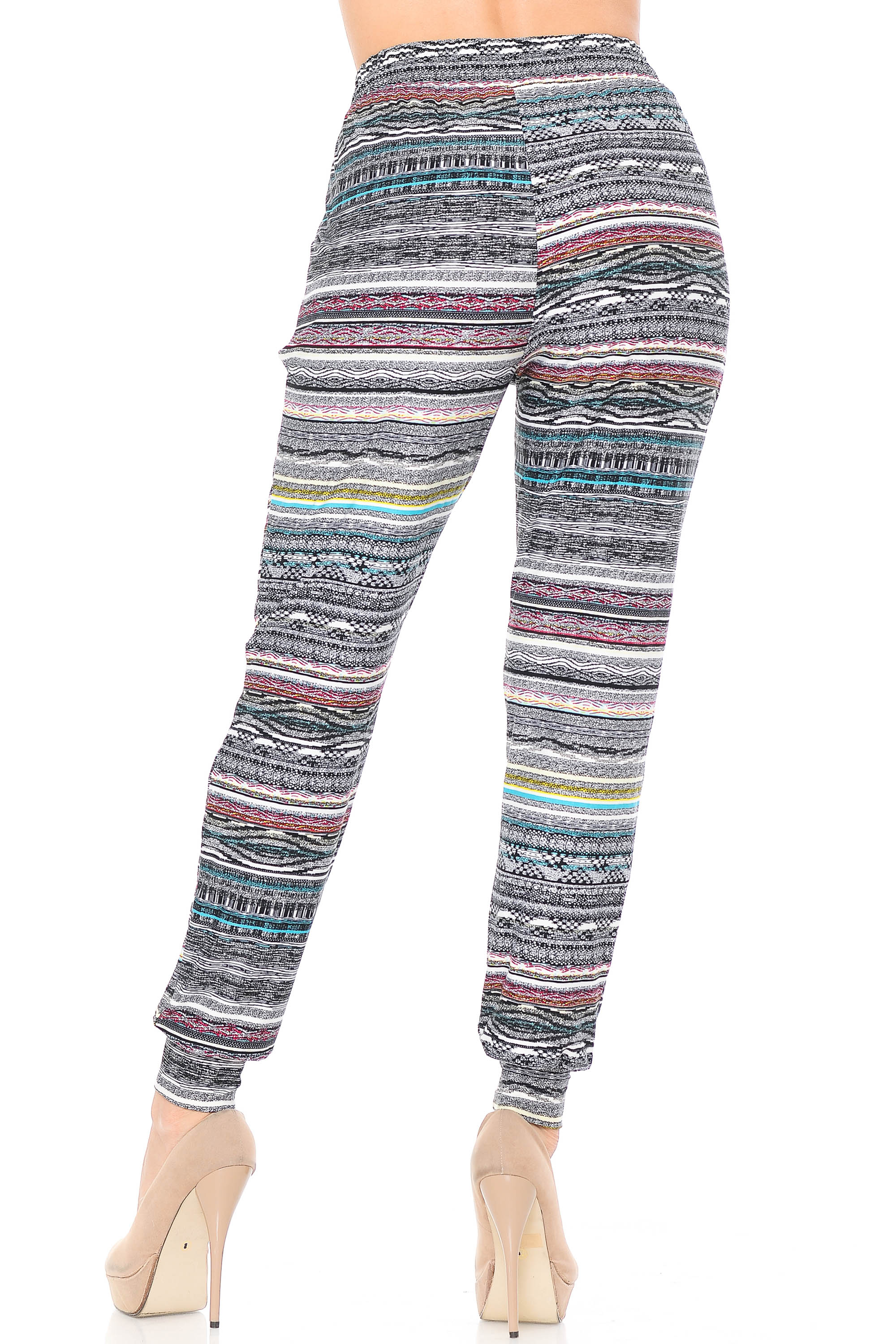 Buttery Smooth Tribal Cascade Joggers